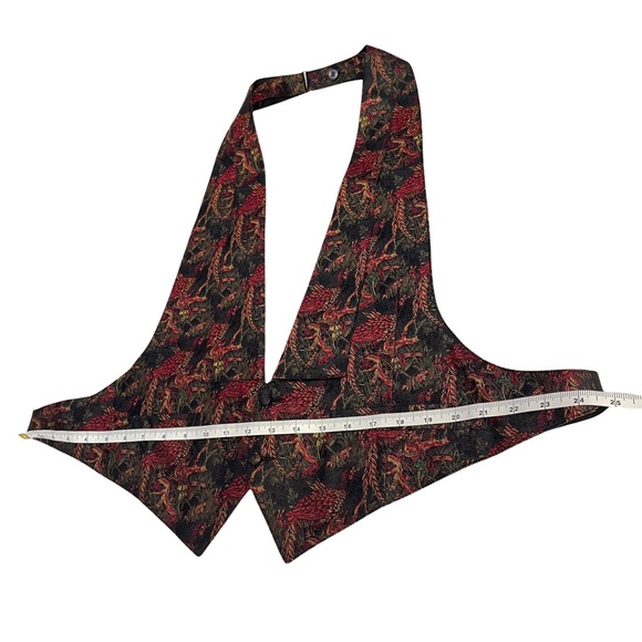 Brooks Brothers All Silk 100% Mens Burgundy Vest Size M - Picture 8 of 12